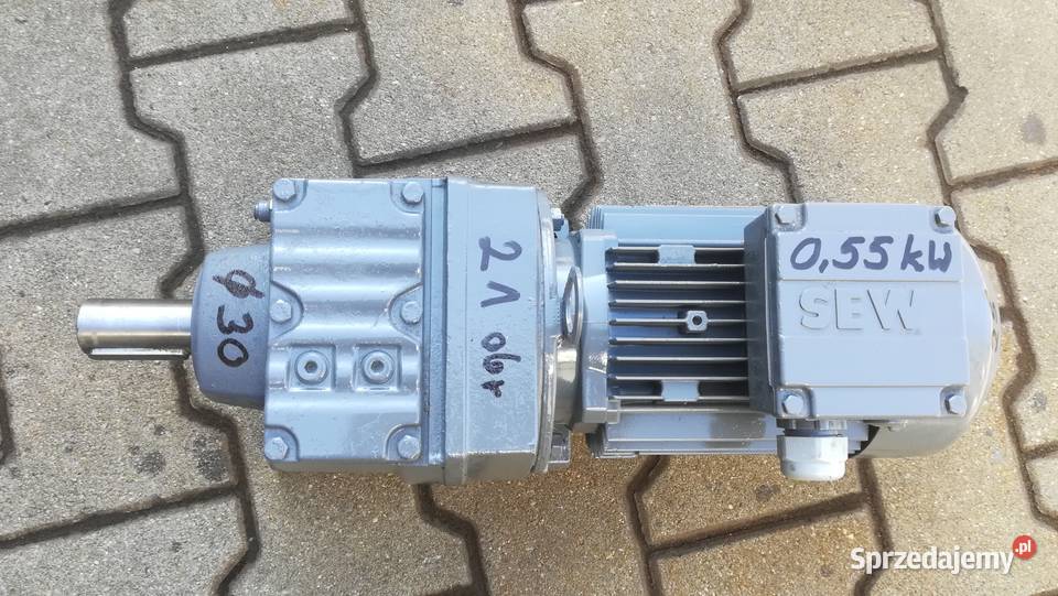 Motoreduktor 055 kW21 obr Produkcja wielkopolskie Leszno