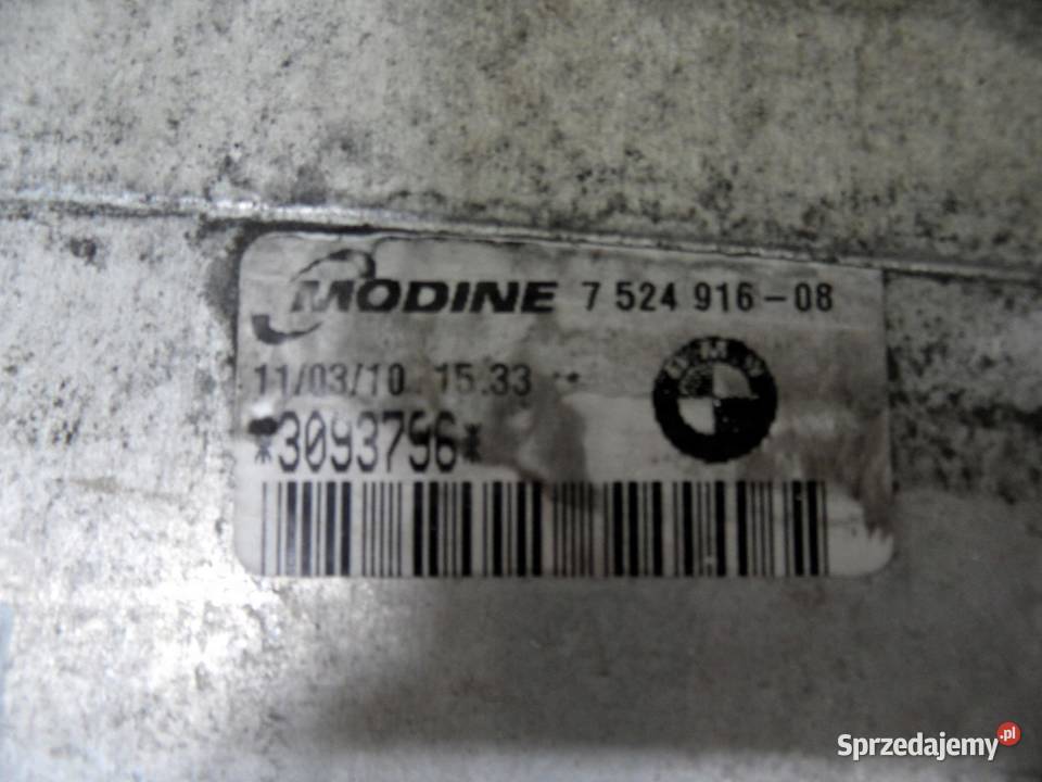 BMW E81 I E87 LIFT 10r intercooler 7524916 świętokrzyskie
