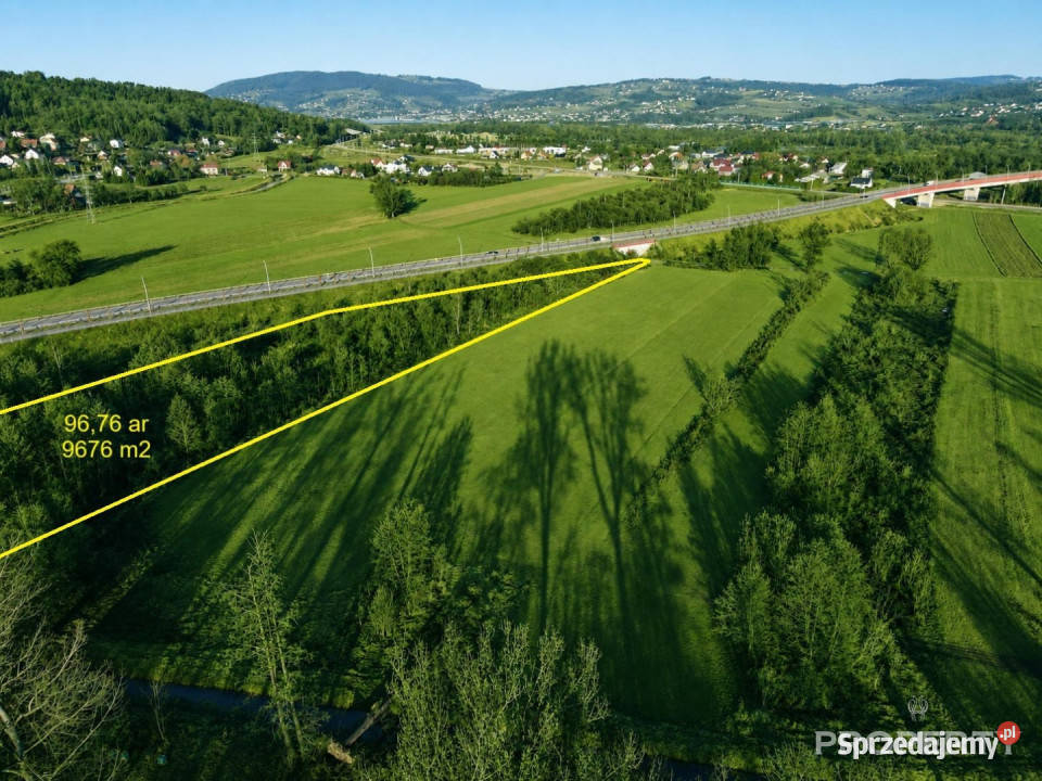 Grunt Nowy Sącz 9674m2 sprzedam
