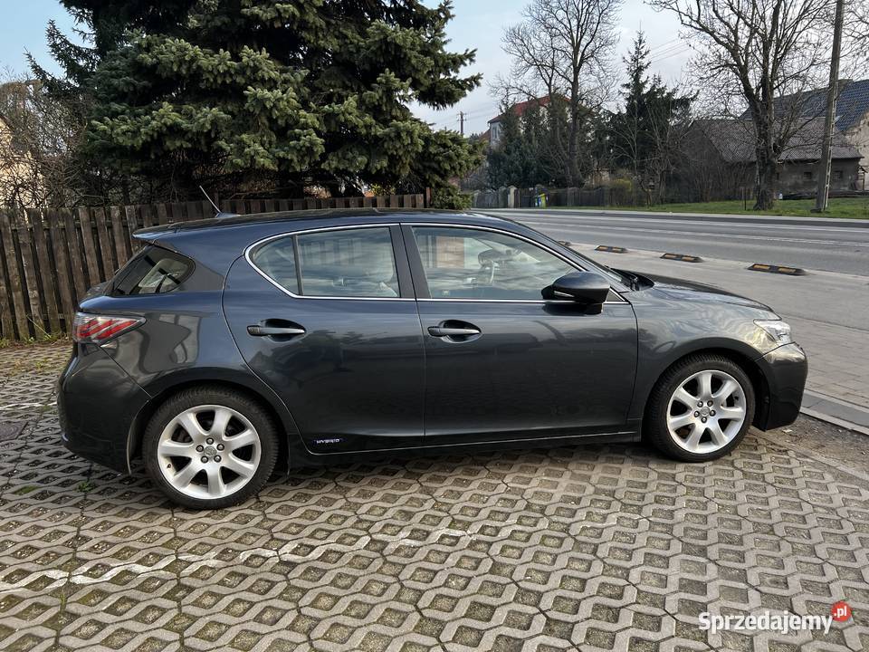 Lexus CT Hybrid 25tkm MarkLevinsonHDD czujnik deszczu dolnośląskie Wrocław sprzedam