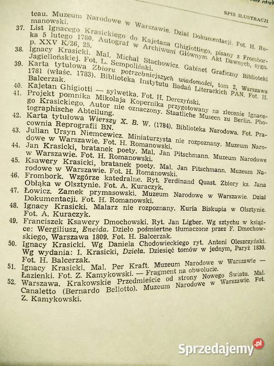 Krasicki biografie książki szkolne księgarnie mazowieckie Warszawa