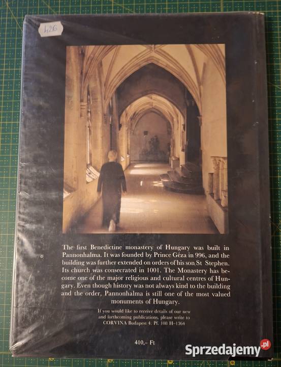 Pannonhalma Corvina Endre Racz Węgry j ang