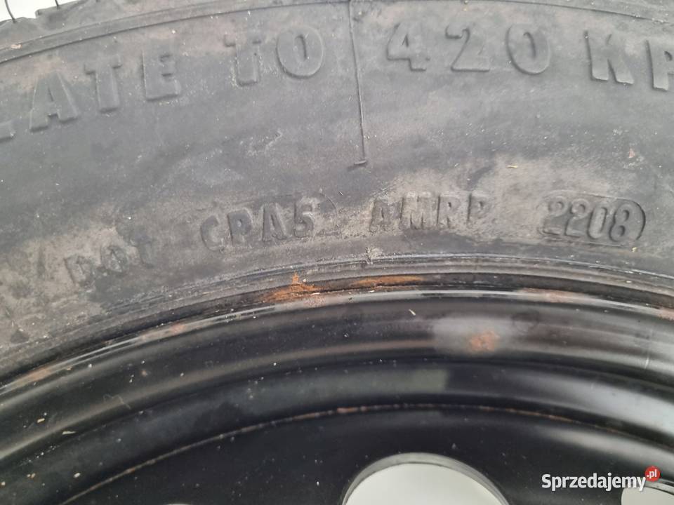 KOŁO DOJAZDOWE Mercedes W211 C219 15570 R17 Chełm