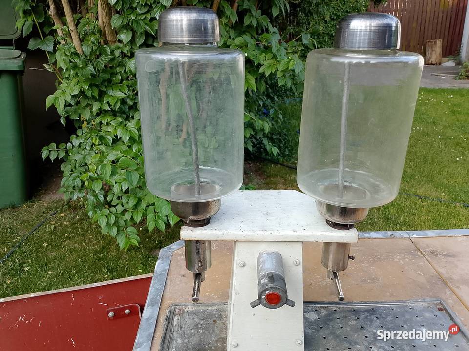 Saturator wózkowy sprzedam PRL woda sodowa 1982 Pajęczno