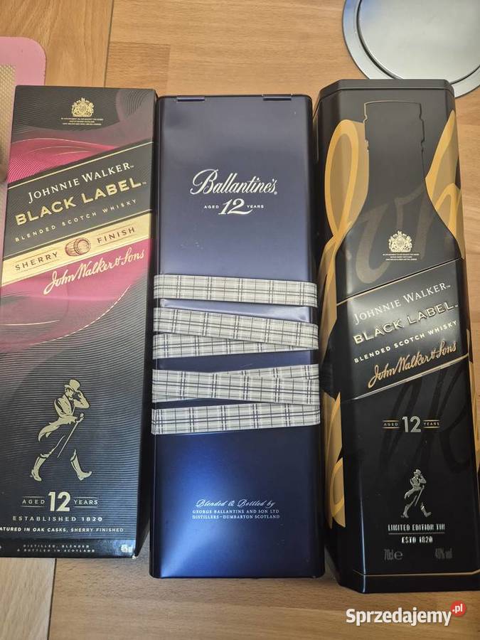 Kartony kolekcjonerskie puszki alkoholach Chorzów sprzedam