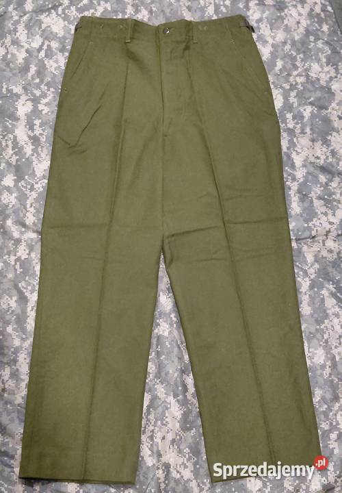 Spodnie wełniane Us Army M1951 Medium regular dolnośląskie