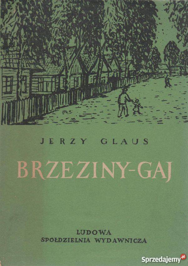 BRZEZINYGAJ GLAUS JERZY Rok wydania 1954 Nowy Sącz
