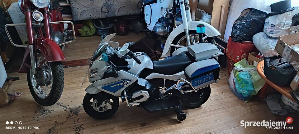 Motocykl policyjny Bmw