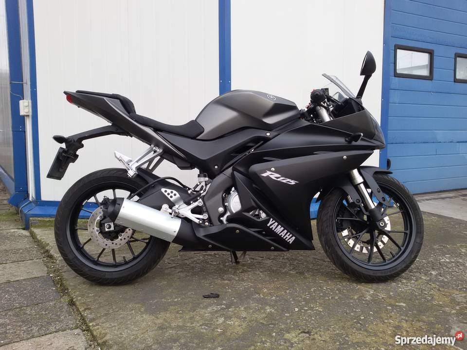 Yamaha YZF R125 niski przebieg 2800 czterosuwowy mazowieckie Warszawa