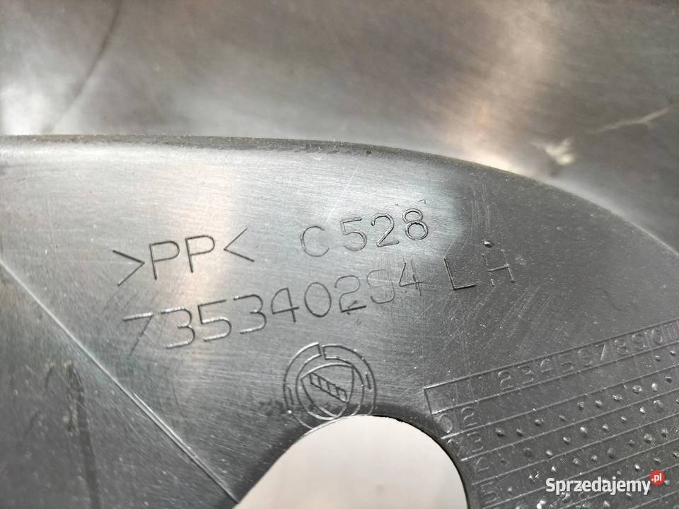 OSŁONA PROGU KANAPY LEWY TYŁ 735340294 Fiat świętokrzyskie sprzedam