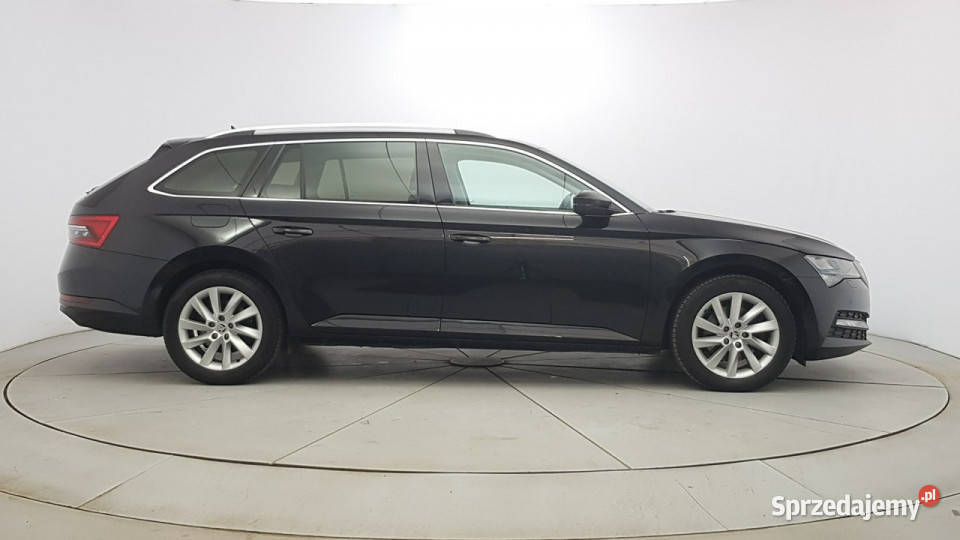 koda Superb 20 TDI SCR Ambition DSG Z Polskiego czarny mazowieckie Warszawa