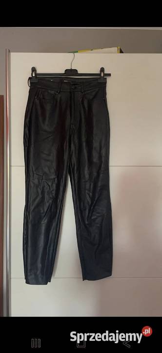 Skórzane spodnie Spodnie