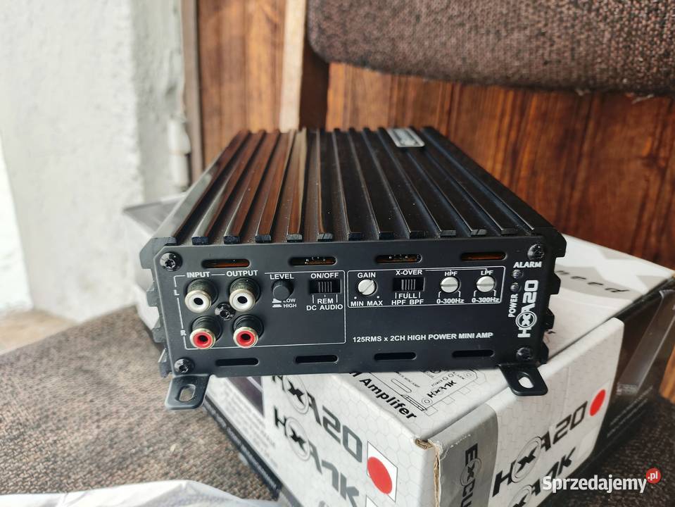 Wzmacniacz samochodowy 2 kanałowy Excursion Ilość kanałów 2 Niegowonice