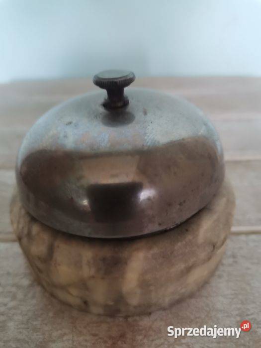 Stary dzwonek hotelowy Art Deco Dzwonki małopolskie Kraków