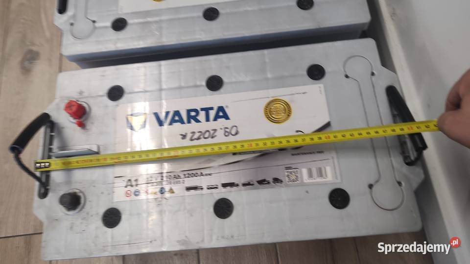 Sprzedam akumulator Varta 210Ah 1200A AGM Akumulatory Nowy Dwór Mazowiecki