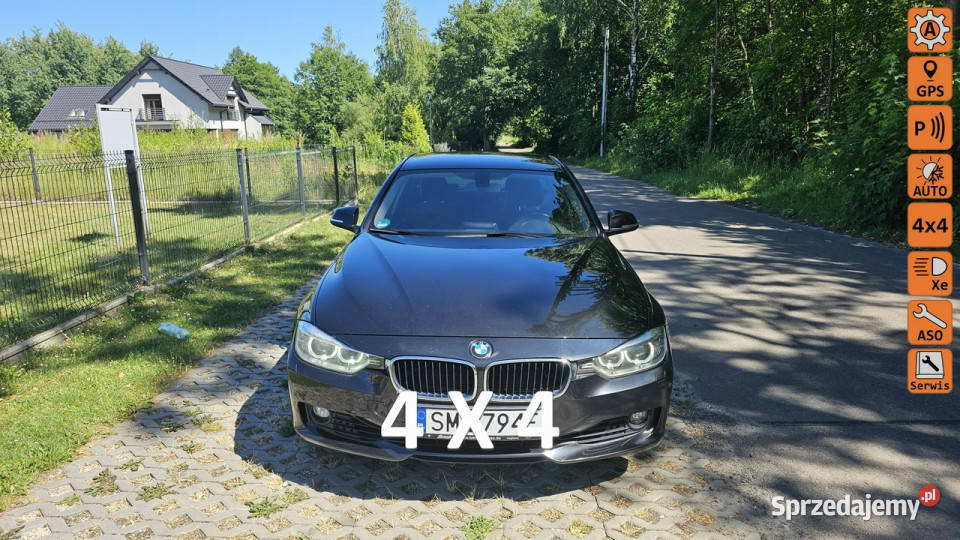 BMW 330 BMW 330D xDrive ładny stan 4x4 sedan F30 Chełm Śląski