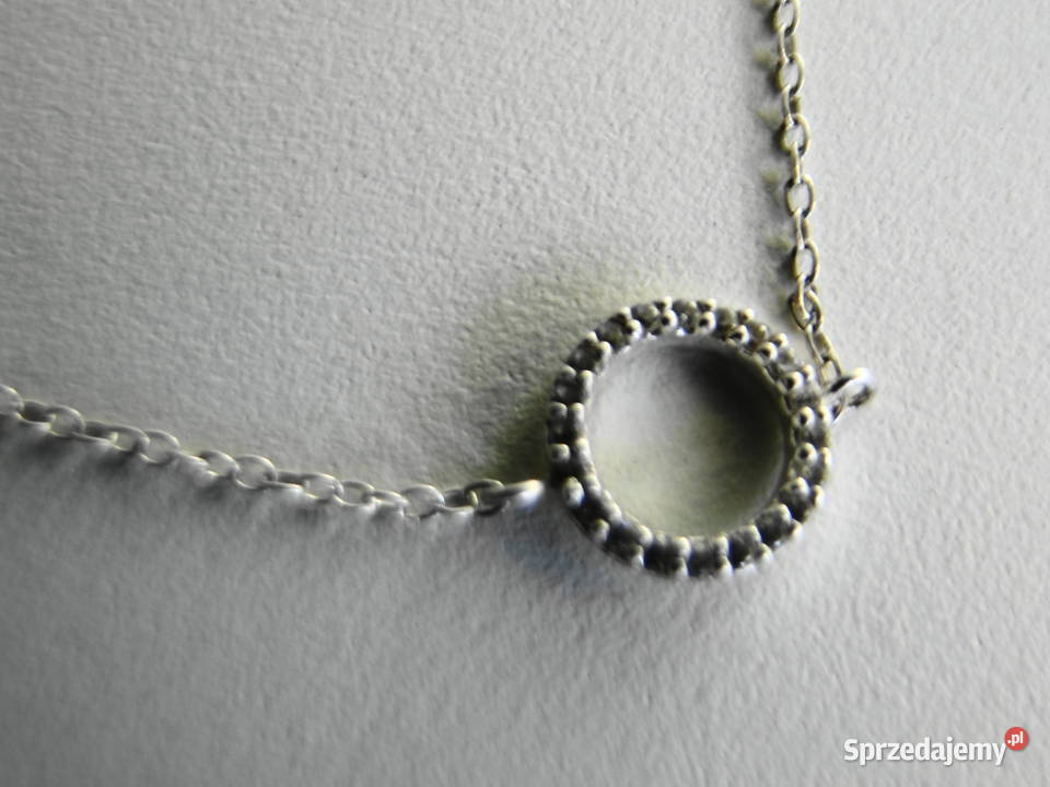 Śliczna bransoletka Fossil srebro 925 srebro Biżuteria mazowieckie Warszawa