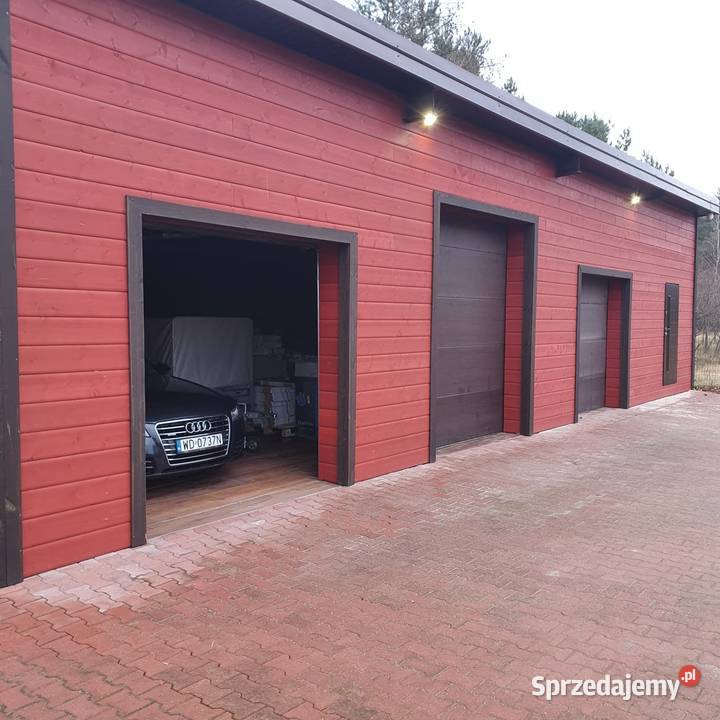 Wynajem DOM 80m2 GARAŻ 120m2 HALA 1000m2 teren mazowieckie Józefów