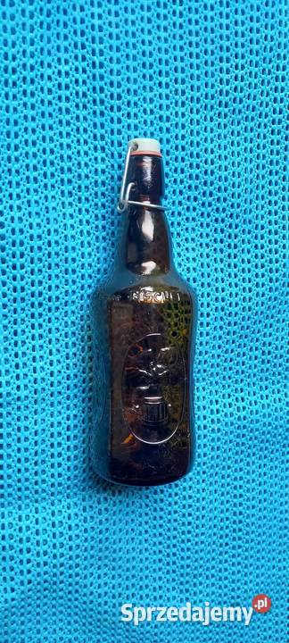 Butelka Fischer Biere z kapslem ceramicznym mazowieckie Małkinia Górna