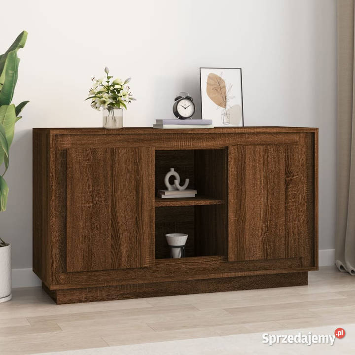 Szafka brązowy dąb 102x35x60 materiał sprzedam