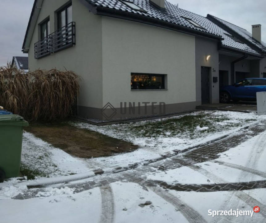 Dom bliźniak z ogrodem w Nowosiedlicach dolnośląskie Nowosiedlice sprzedam