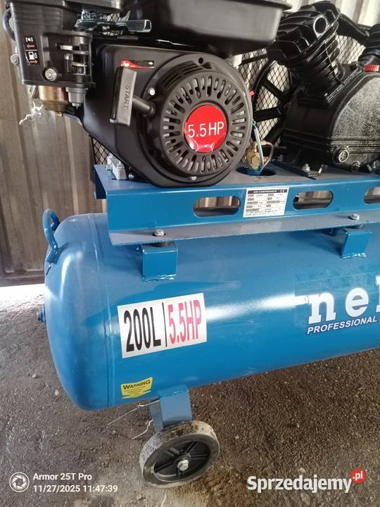 Kompresor sprężarka spalinowo elektryczna nebus Kompresory opolskie Biała sprzedam