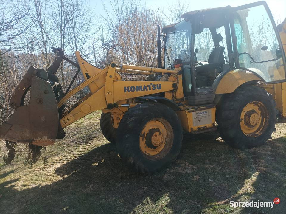 Koparka ładowarka komatsu wb97 5000h