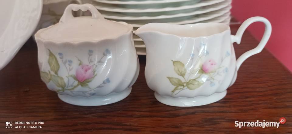 Filiżanka z talerzykiem Rosa Florantes Yamaka