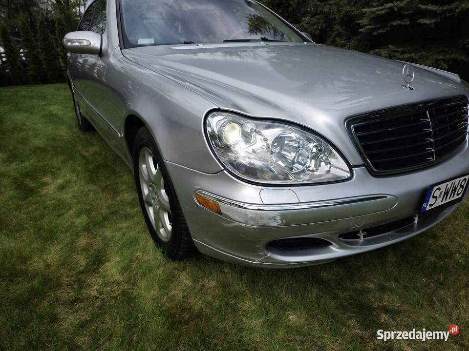 2005 MercedesBenz Klasa S 500 4Matic śląskie Częstochowa