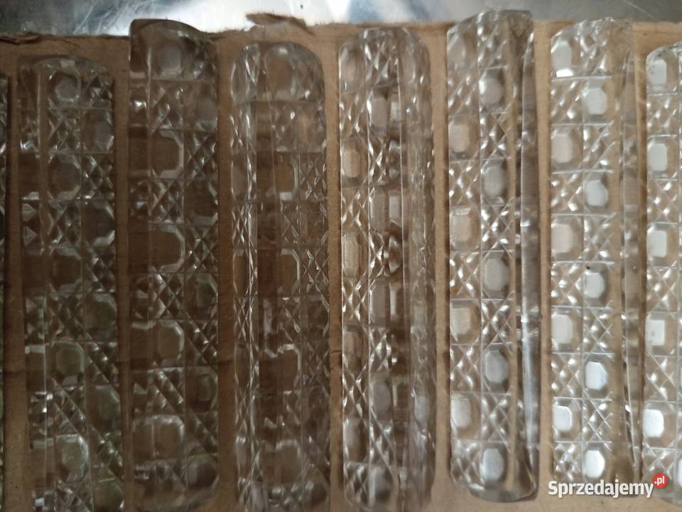 Koziołki kryształowe pod sztućce 9 sztuk Warszawa