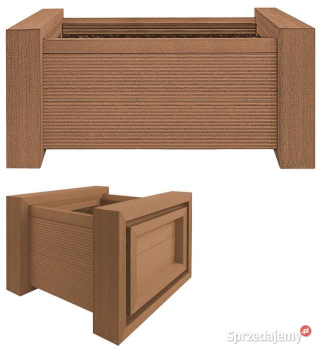 Donica kompozytowa Hartika Garden Klass 60x60x43 Wrocław