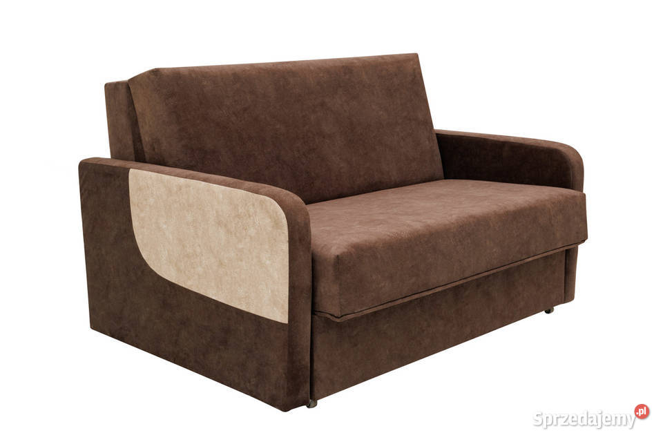 Amerykanka Tapicerowana Dwuosobowa Brązowa Sofy i kanapy Radymno sprzedam