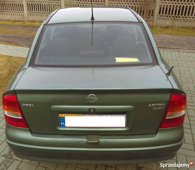 Opel Astra G CLUB 2000 14 GAZ KLIMA elektryczne szyby Warszawa