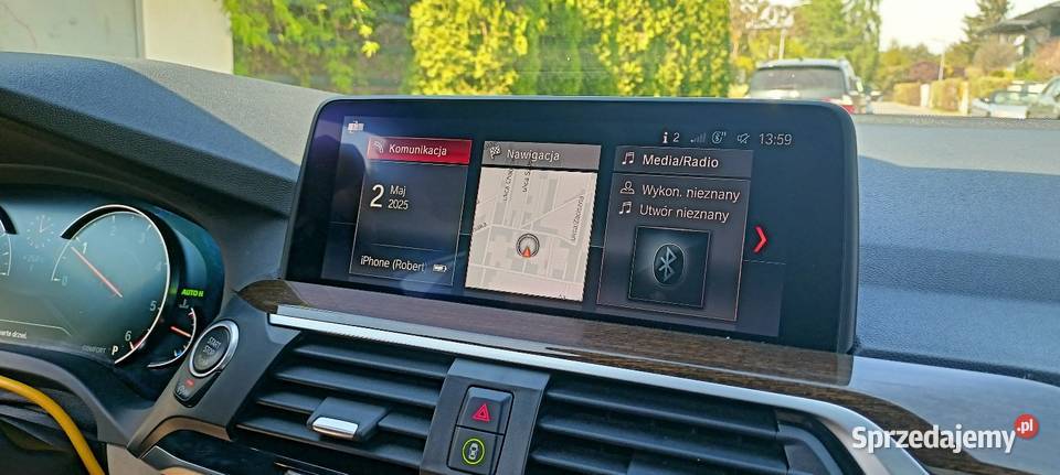 BMW aktywacja Apple CarPlay Mapy Aktualizacja Aleksandrów Łódzki