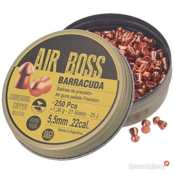 Śrut Apolo Air Boss Barracuda Copper 552 mm 250 Maciejowice