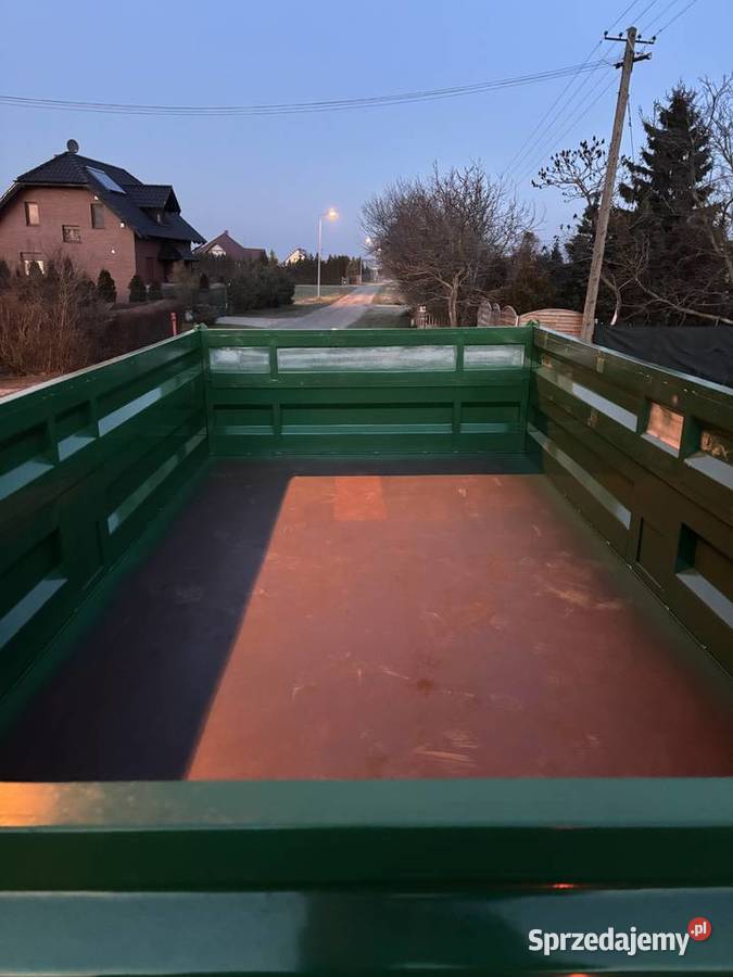 Przyczepa wywrotka thk5 hl hw zarejestrowana Przyczepy rolnicze Gostyń