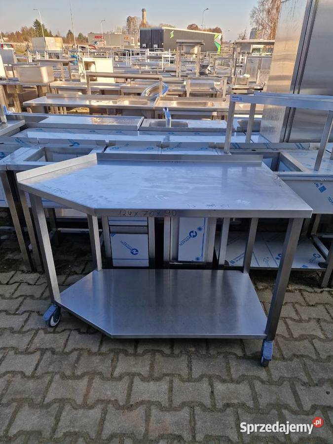 Stół Gastronomiczny Na Kołach Z Półką 1247090 wielkopolskie