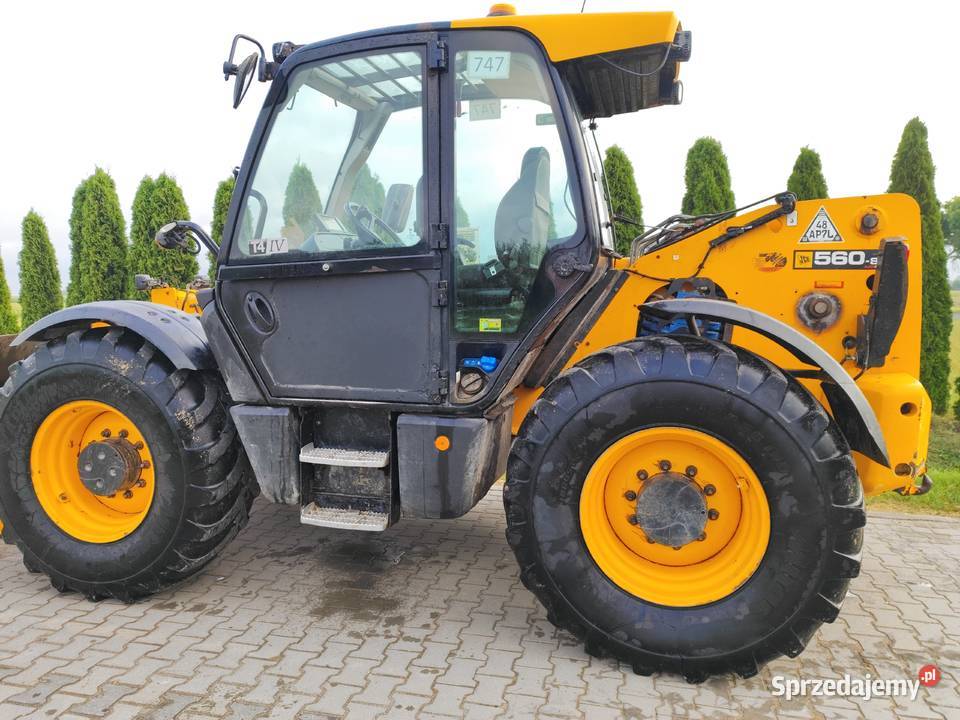 Ładowarka Teleskopowa JCB 560 z 2017 roku Pozostałe mazowieckie Warszawa