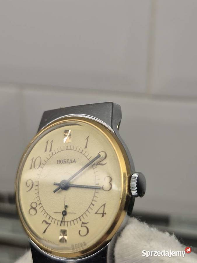 Zegarek mechaniczny Pobeda Chorzów