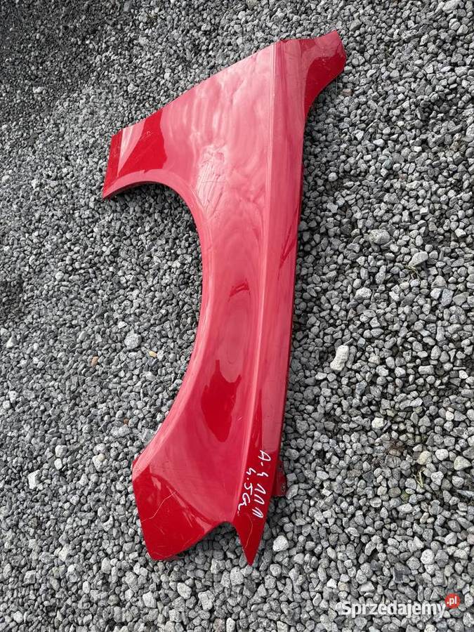 Audi A4 B8 Błotnik prawy przód przedni czerwony Kraków
