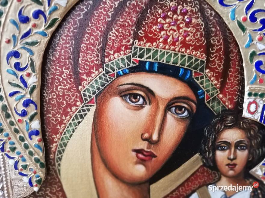 Piękna Ikona Matki Boskiej Kazańskiej Łódź