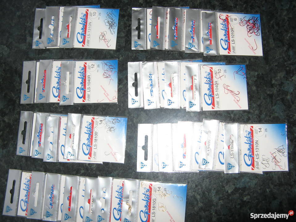 haczyki japońskie Gamakatsu różne wielkości Szczecin