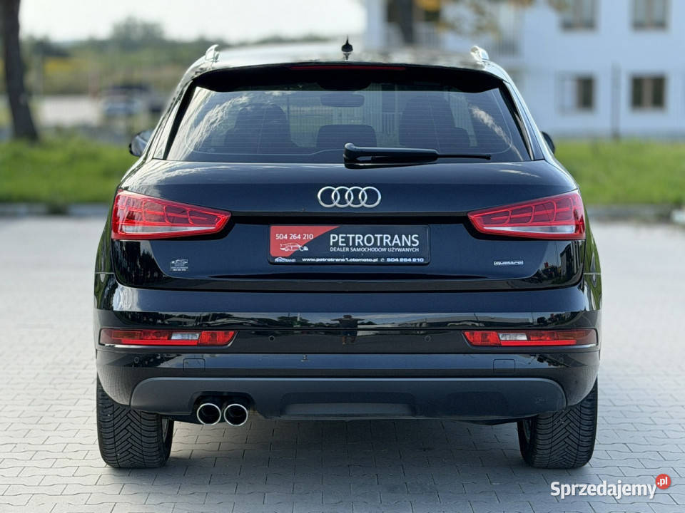 Audi Q3 20 184 LED QUATTRO Automat Nawigacja czarny Samochody osobowe warmińsko-mazurskie Mrągowo