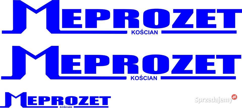 Naklejki Meprozet zamienniki odporne kujawsko-pomorskie