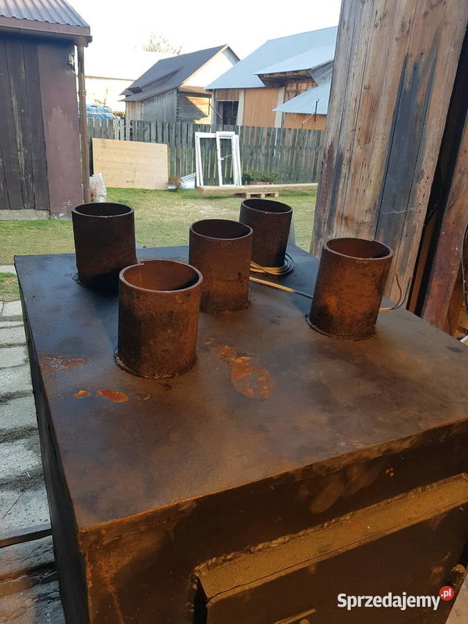 Piec nadmuchowy 5xfi120 mega wydajny drewno Aleksandrów