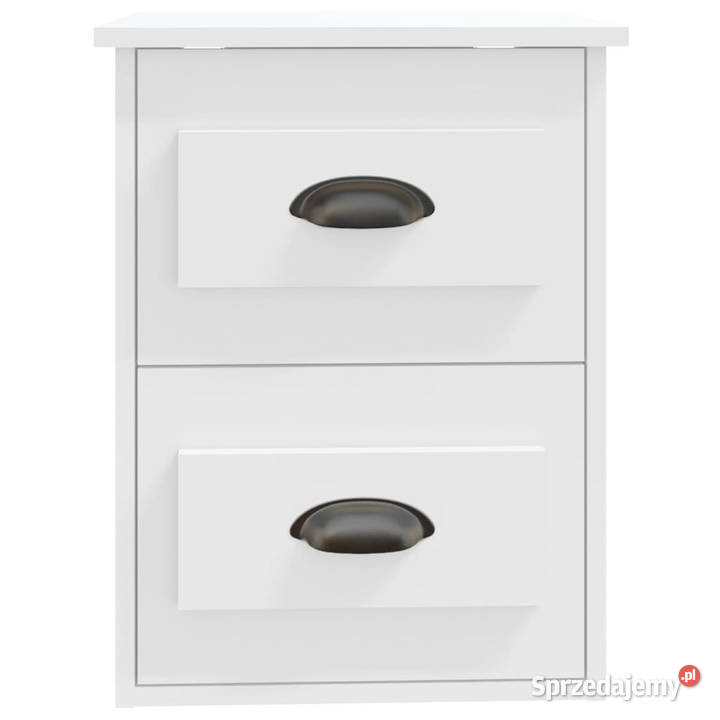 Wisząca szafka nocna biała 415x36x53 WM816392 Nocne mazowieckie Warszawa