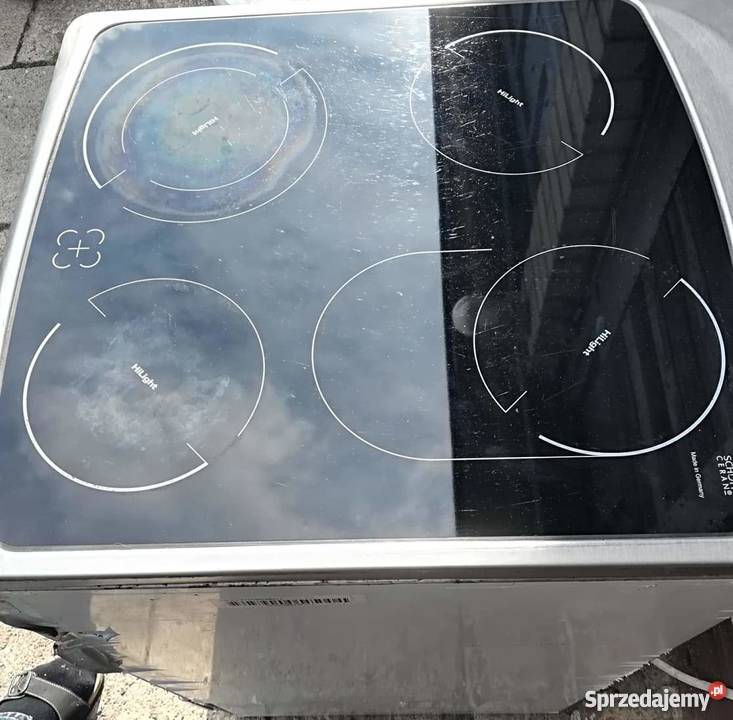 Kuchnia elektryczna Amica srebrna transport sprzedam