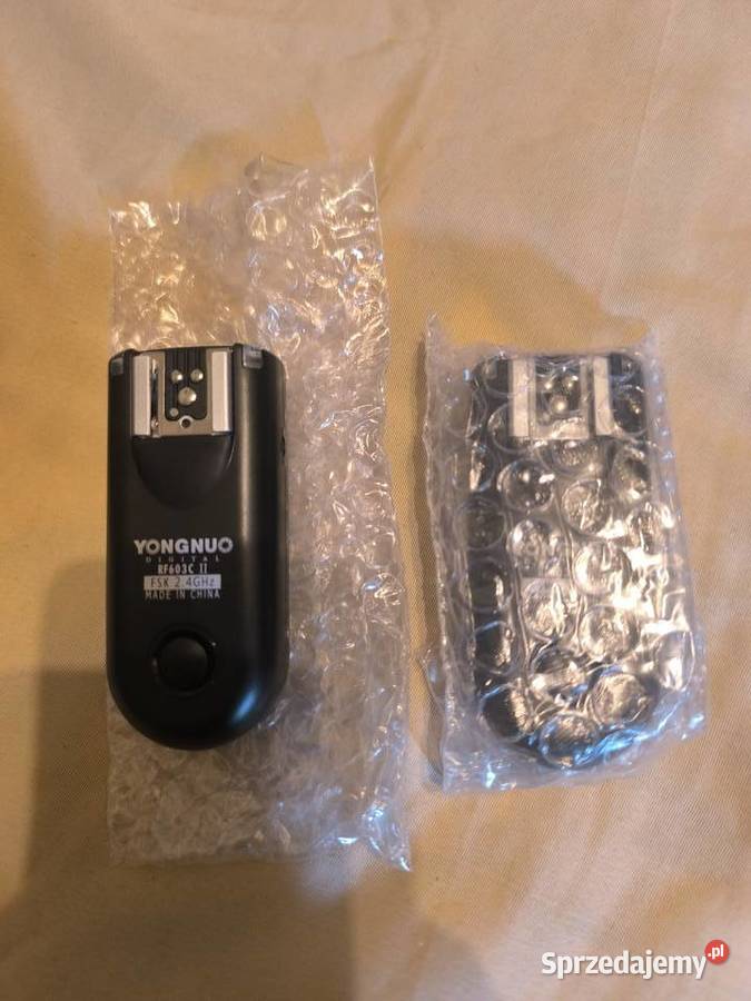 Wyzwalacze radiowe Yongnuo RF603C II komplet z Wrocław