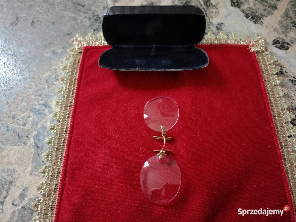 Zabytkowe Binokle Stare Okulary Pozostałe Drawski Młyn