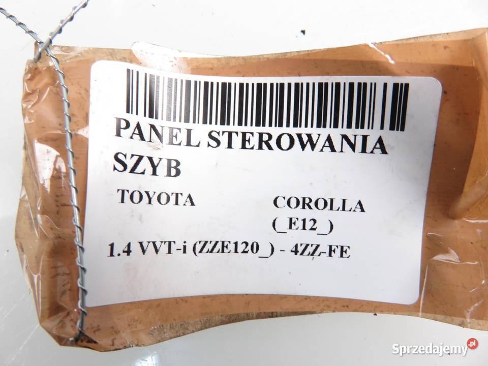PANEL SZYB TOYOTA COROLLA E12 7423202220 Panele sterowania, przełączniki